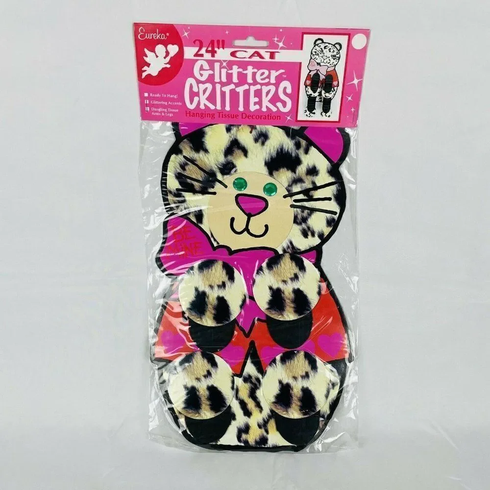 VTG 1995 NOS Eureka Glitter Critters 24